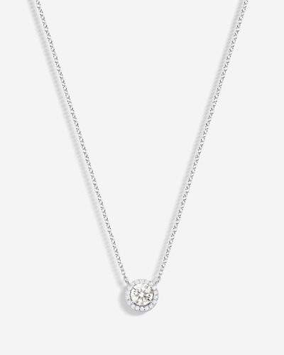 Foto Colar Luxo Moissanite 5 mm - Prata 925