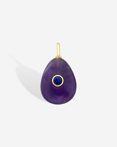 Foto Pingente Natural Gota P - Tanzanita