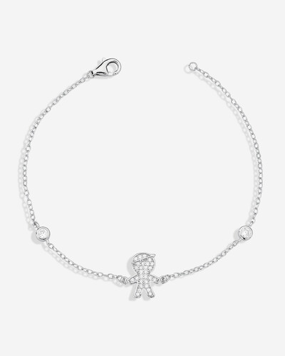 Foto Pulseira Filho Único - Prata 925