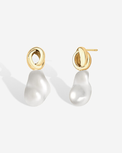 Foto Brinco Nó Pérola