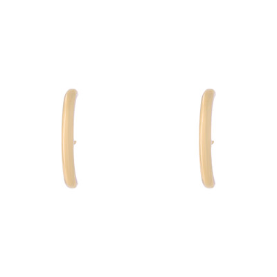Foto Brinco Ear Hook Curvado Liso