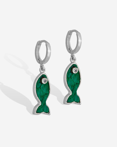 Foto Brinco Argola Tuna Ródio