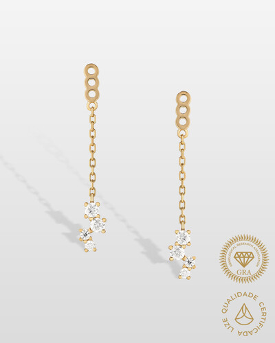 Foto Tarraxa Line Lianda Moissanite 2mm - 0,21ct - Prata 925