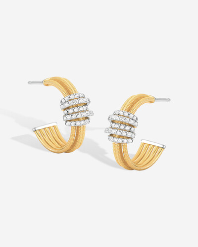 Foto Brinco Argola Elise - Prata 925