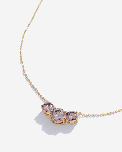 Foto Colar Pontos de Luz Fancy Gold
