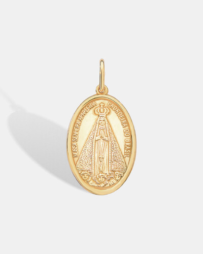 Foto Pingente Medalha Nossa Senhora Aparecida
