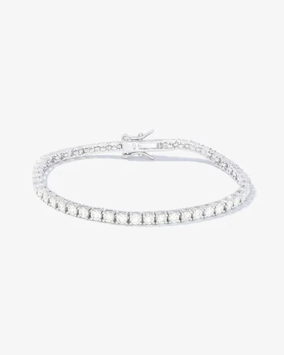 Foto Pulseira Riviera Moissanite - Prata 925 (17cm - 2mm)
