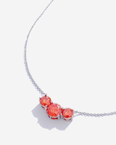 Foto Colar Pontos de Luz Fancy Silver