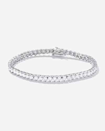 Foto Pulseira Riviera Moissanite - 3 mm - 5.5ct - 17 cm - Prata 925