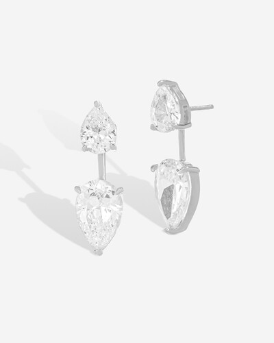 Foto Brinco Gota Fio Faca