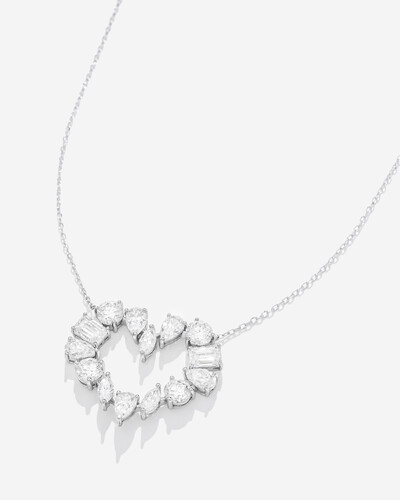 Foto Colar Moissanite Cindy - 7.1ct - Prata 925