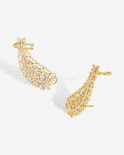 Foto Brinco Ear Cuff Paisley