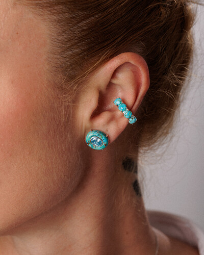 Foto Piercing Leticia 6 mm - Prata 925