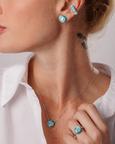 Foto Piercing Leticia 6 mm - Prata 925