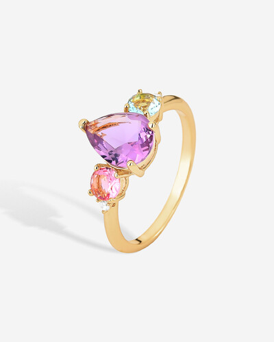 Foto Anel Gota Coloré