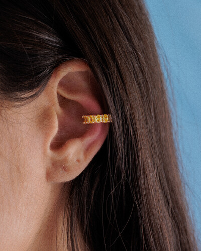 Foto Piercing Colors Oval - Gold