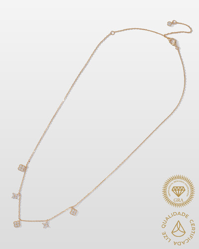 Foto Colar Alis Moissanite 3.0mm - 0.7ct - Prata 925