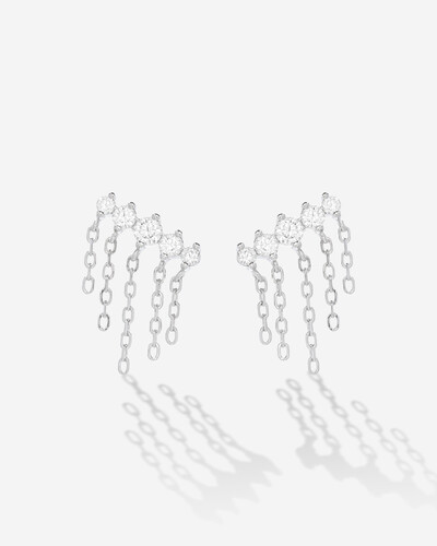 Foto Brinco Angeline Moissanite - 1.64ct - Prata 925