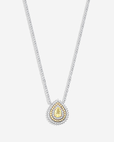 Foto Colar Duo Gota Yellow Florentine