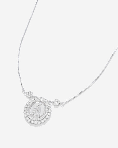 Foto Colar Nossa Senhora Aparecida - Prata 925 - Moissanite 0.3ct