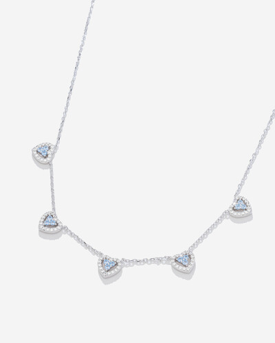 Foto Colar Corações Gisela Lize - Prata 925