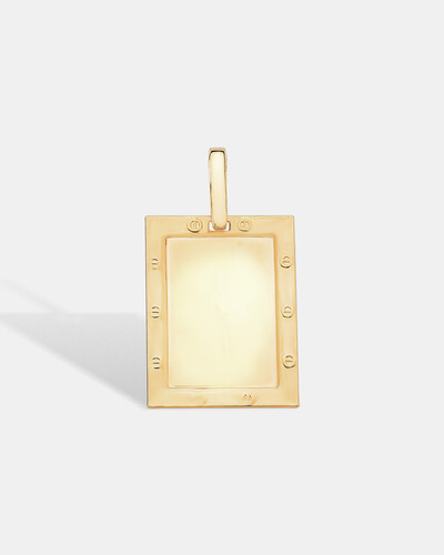 Foto Pingente Placa Elisa - Prata 925