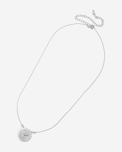 Foto Colar Divino Espirito Santo- Moissanite - ct -Prata 925