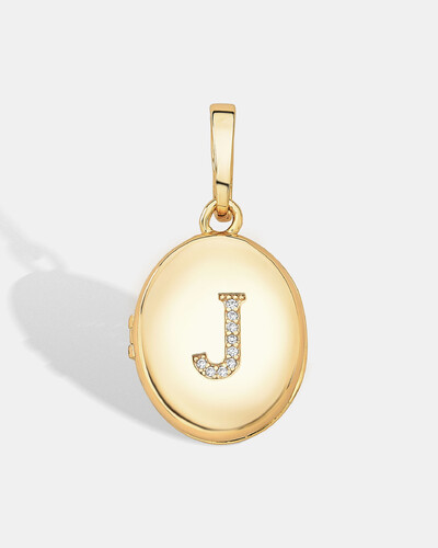 Foto Pingente Relicário Letra