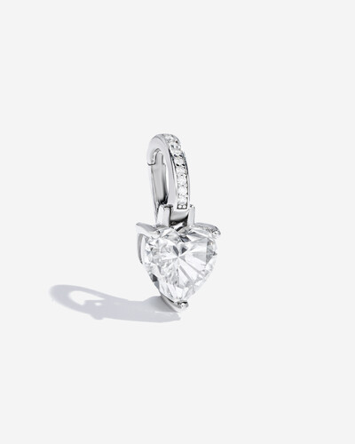 Foto Pingente Elina - Moissanite 10x10 mm- 5.0ct - Prata 925 (cópia)