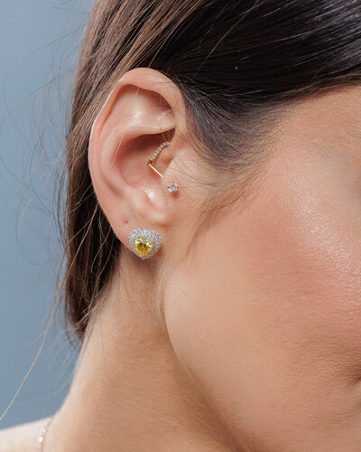 FotoBrinco Moissanite Dandy - 0.8ct - Prata 925