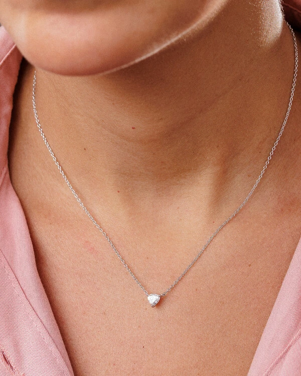 Colar Mona Moissanite - Prata 925