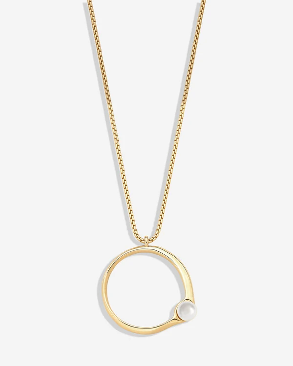 Colar Pérola Circle