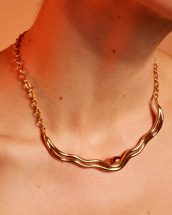 Colar Chocker Orgânico Oásis
