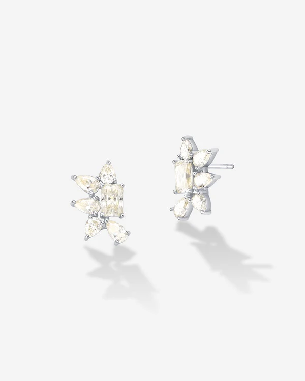 Brinco Ear Cuff Florence Moissanite - Prata 925 (cópia)