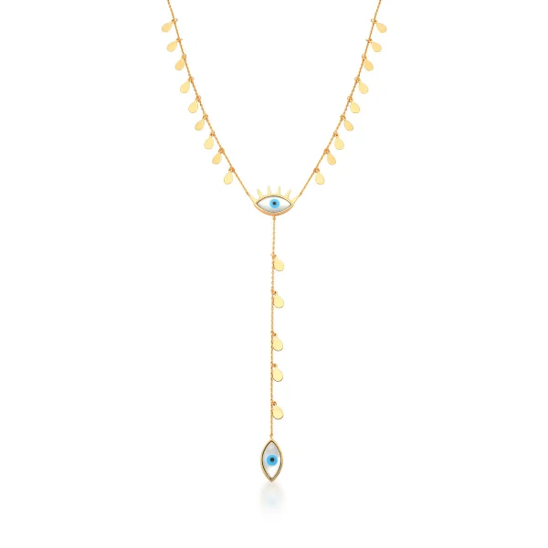 Colar Gravata Olho Grego