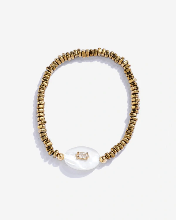 Pulseira Serene Hematitas