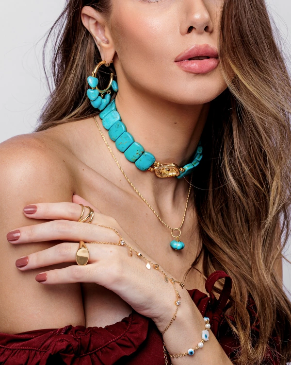 Pulseira de Mão Maya