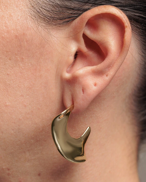 Brinco Argola Orgânica Soft