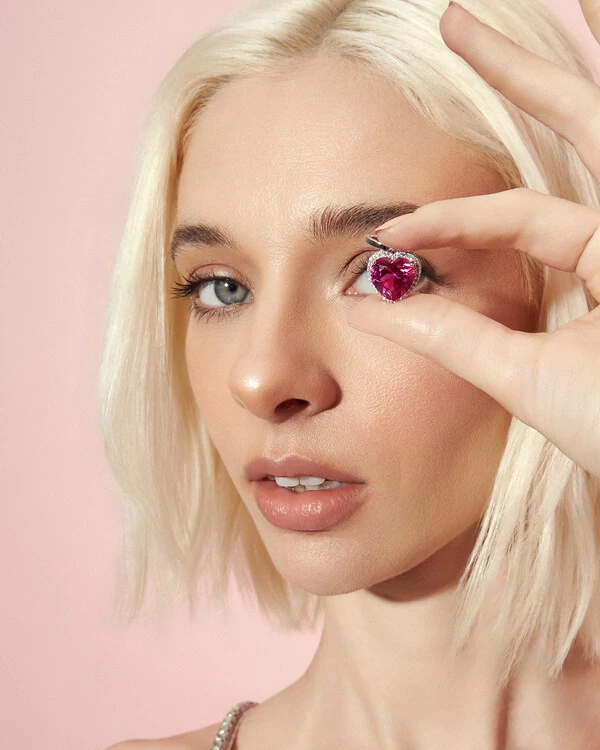 Pingente Coração - Prata 925