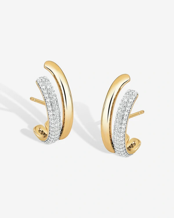 Brinco Ear Hook Duo Verona