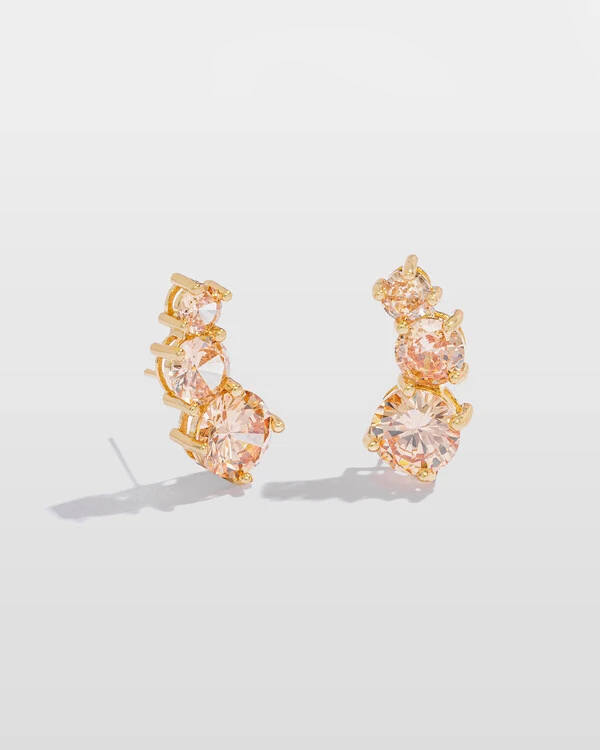 Brinco Ear Cuff Helena Colors - Gold