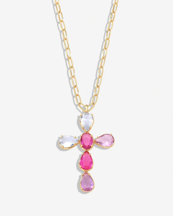 Colar Crucifixo Amarílis