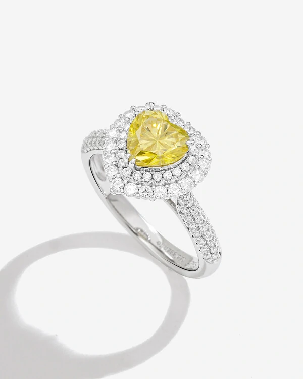 Anel Moissanite Dandy - 1.2ct - Prata 925