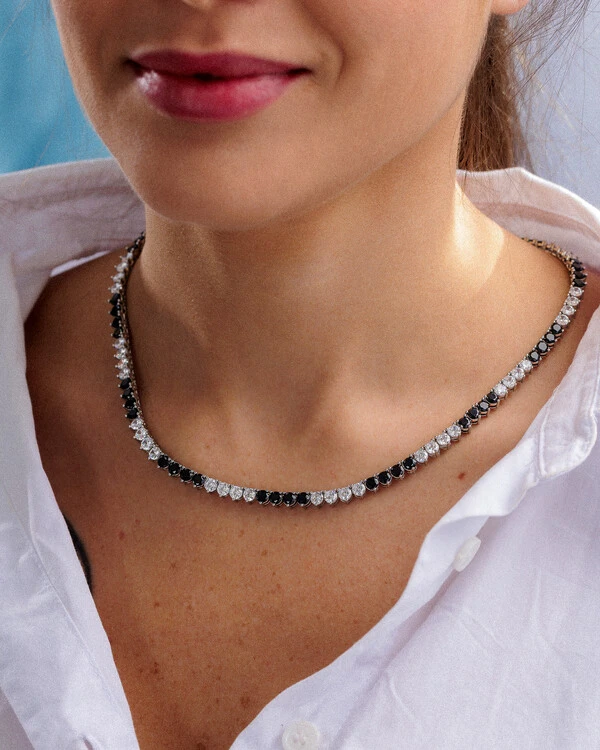 Colar Riviera Colors 3mm - 3 garras - 42cm