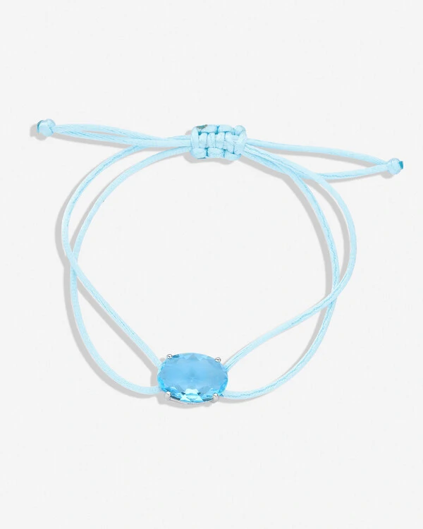 Pulseira Fio Encerado Elie - Prata 925