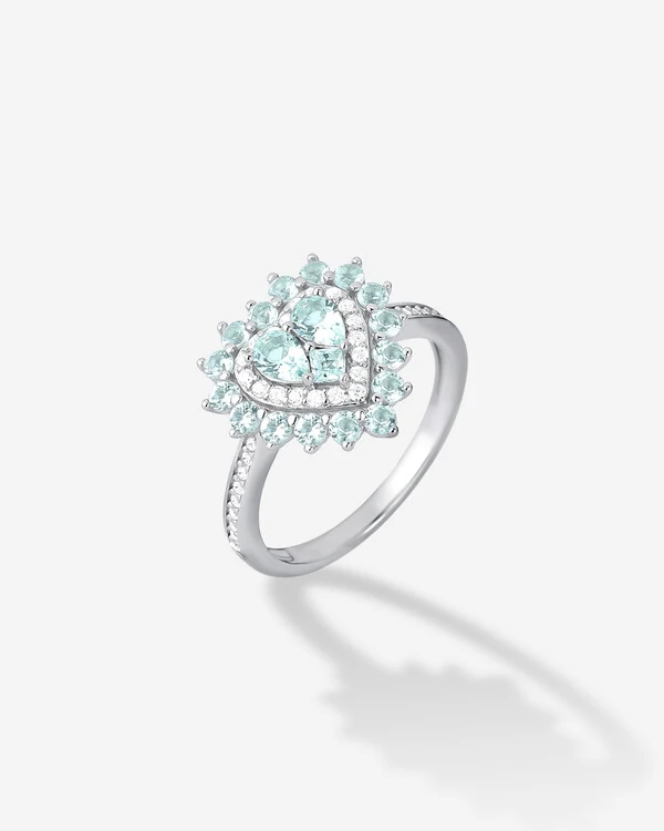 Anel Coração Lavinia - Prata 925