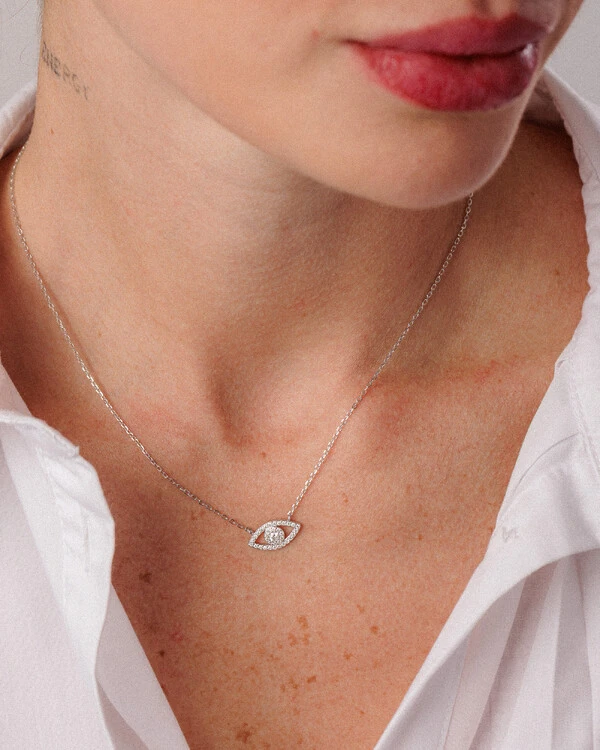 Colar Sorte Moissanite 2,5mm - 0.28ct - Prata 925