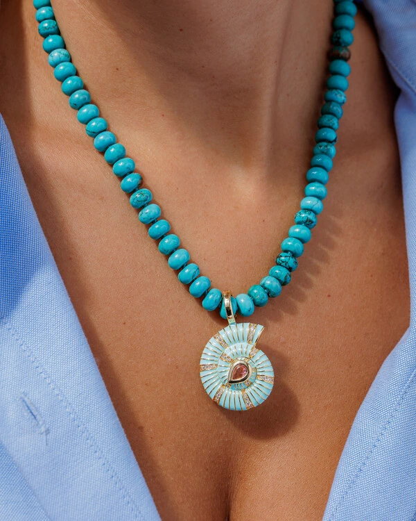 Colar Bali - Pedras Naturais