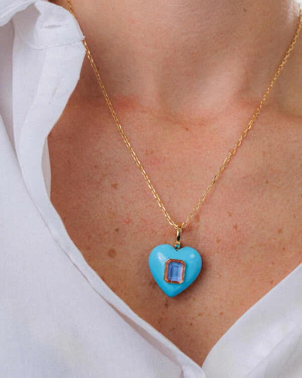 Colar Blue Love