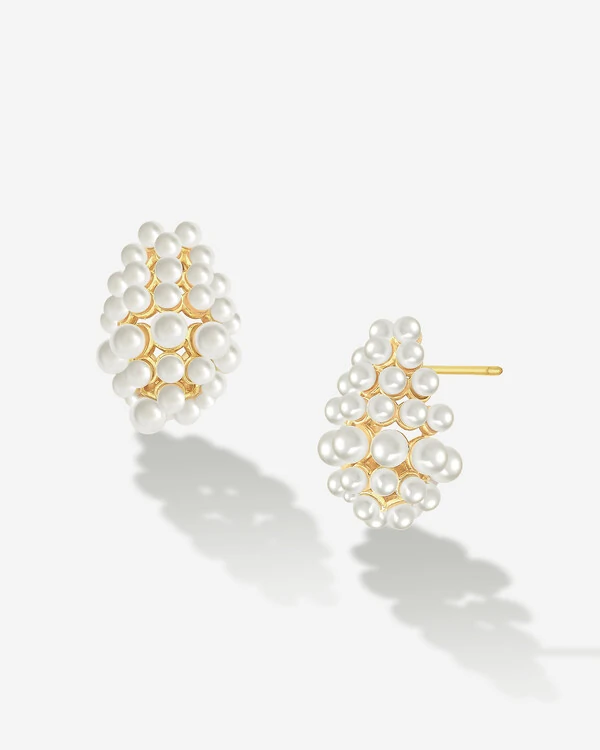 Brinco Gota Mini Pérolas